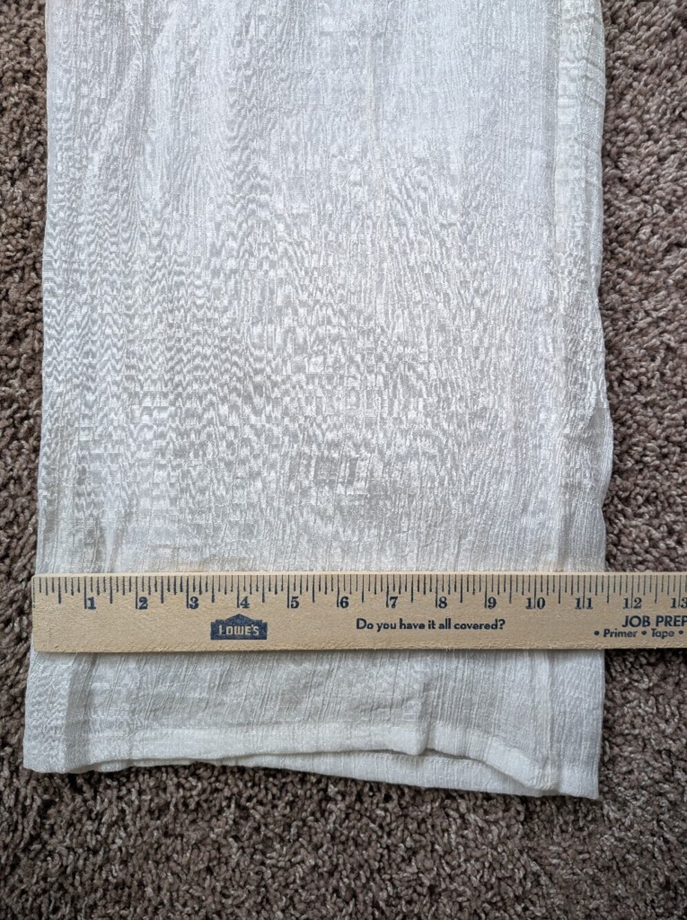 Apt. 9 Wide Leg White Gauze Pants Women's Large - Picture 9 of 11